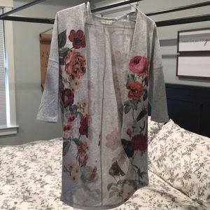 Brand new floral cardigan